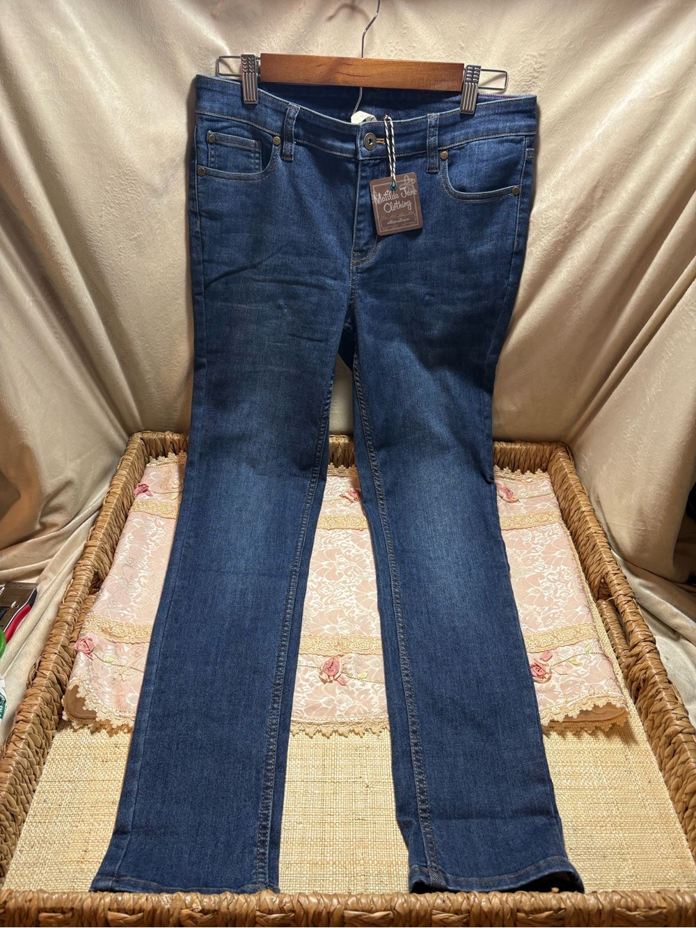 Matilda Jane NWT Women’s Size 8 Blue Stretch Jeans